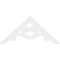 Ekena Millwork Pitch Robin Architectural Grade PVC Gable Pediment, 48"W x 22"H x 1"P (11/12) GPP048X022X100ROB - alternate 4